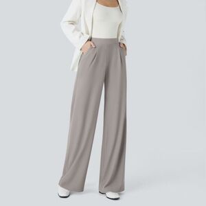 HALARA Women's Wide-Leg Pants in Gray